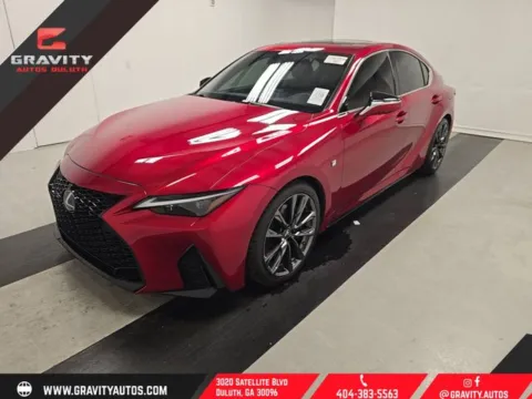 Red 2023 Lexus IS 350 F SPORT for sale in Duluth, GA