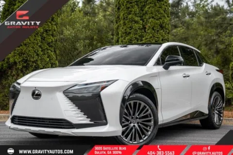 White 2023 Lexus RZ 450e Luxury for sale in Duluth, GA
