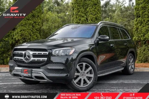 Black 2021 Mercedes-Benz GLS 450 for sale in Duluth, GA