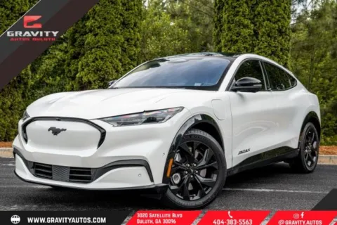 White 2023 Ford Mustang Mach-E Premium for sale in Duluth, GA