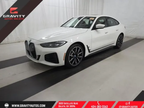 White 2023 BMW i4 eDrive40 for sale in Duluth, GA