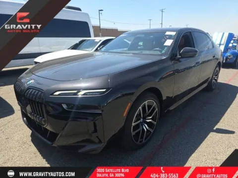 Black 2023 BMW 7 Series 740i for sale in Duluth, GA