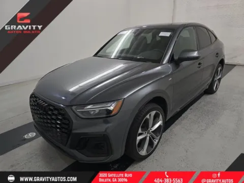 Gray 2023 Audi Q5 Sportback 45 S line Premium for sale in Duluth, GA