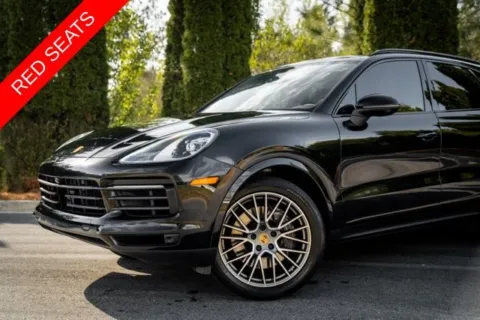 Another view of 2023 Porsche Cayenne Platinum Edition for sale in Duluth, GA at Gravity Autos Duluth