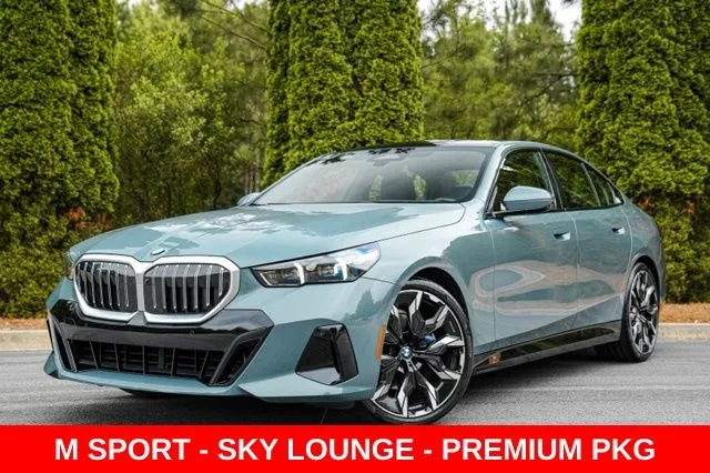 Green 2024 BMW 5 Series 530i for sale in Duluth, GA