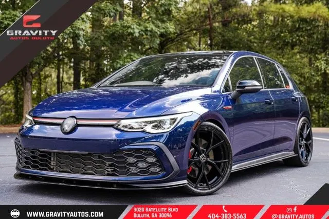 Blue 2024 Volkswagen Golf GTI SE for sale in Duluth, GA