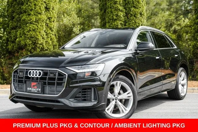 Black 2023 Audi Q8 55 Premium Plus for sale in Duluth, GA