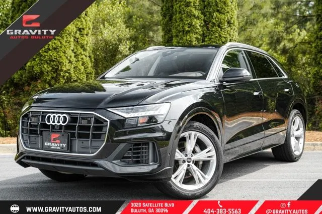 Black 2023 Audi Q8 55 Premium Plus for sale in Duluth, GA