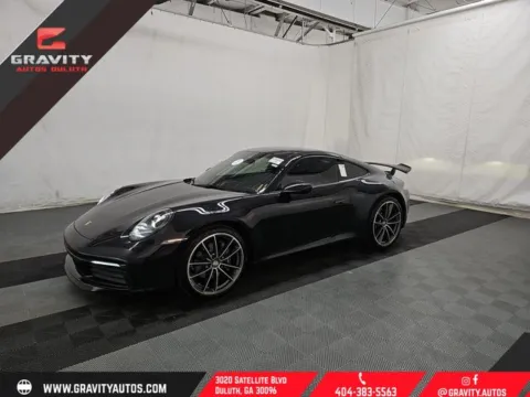 Black 2020 Porsche 911 Carrera 4 for sale in Duluth, GA