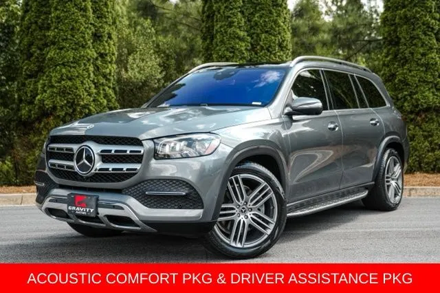 Gray 2022 Mercedes-Benz GLS 450 for sale in Duluth, GA