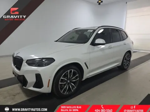 White 2023 BMW X3 sDrive30i for sale in Duluth, GA