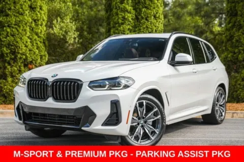 White 2023 BMW X3 sDrive30i for sale in Duluth, GA
