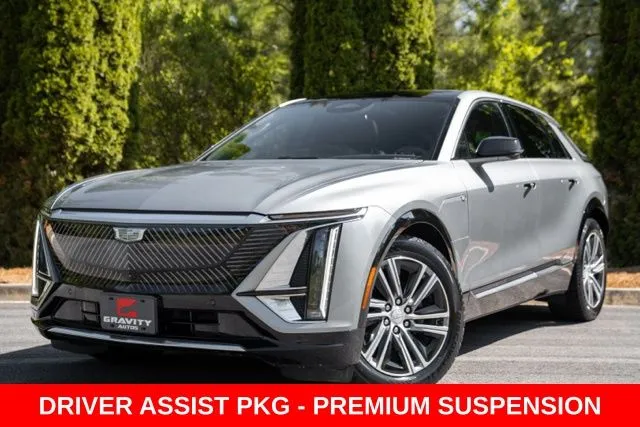 Silver 2024 Cadillac LYRIQ Luxury for sale in Duluth, GA