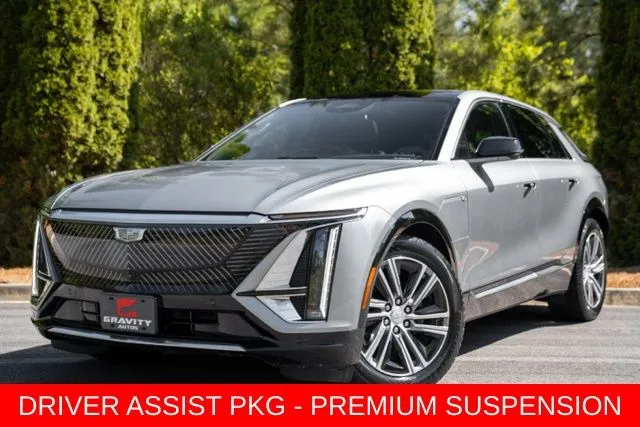 Silver 2024 Cadillac LYRIQ Luxury for sale in Duluth, GA