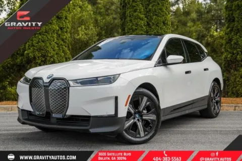 White 2023 BMW iX xDrive50 for sale in Duluth, GA