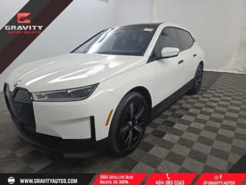 White 2023 BMW iX xDrive50 for sale in Duluth, GA