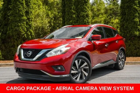 Red 2018 Nissan Murano Platinum for sale in Duluth, GA
