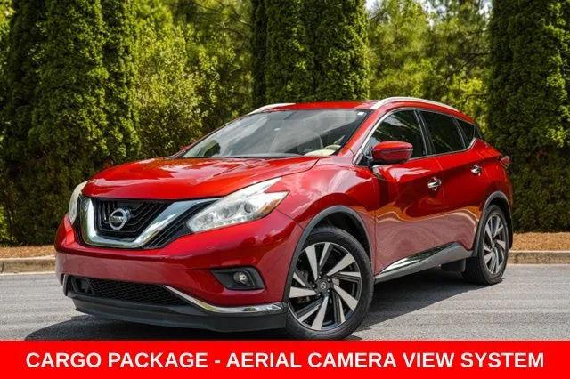 Red 2018 Nissan Murano Platinum for sale in Duluth, GA