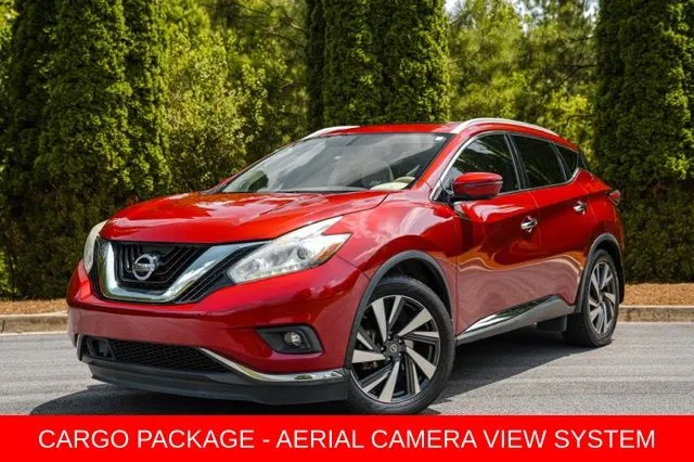 Red 2018 Nissan Murano Platinum for sale in Duluth, GA