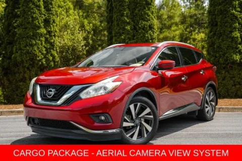 Red 2018 Nissan Murano Platinum for sale in Duluth, GA
