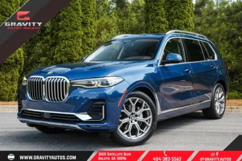 Blue 2019 BMW X7 xDrive40i for sale in Duluth, GA