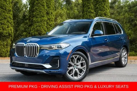 Blue 2019 BMW X7 xDrive40i for sale in Duluth, GA