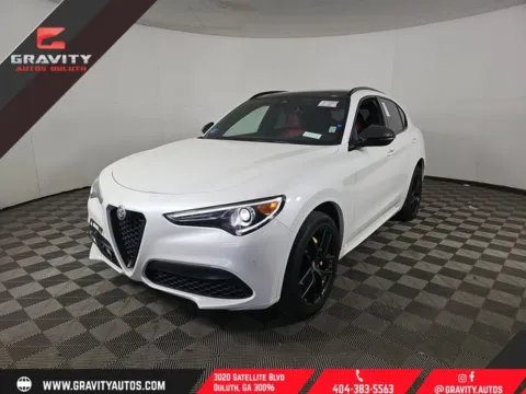 White 2021 Alfa Romeo Stelvio Ti Sport for sale in Duluth, GA