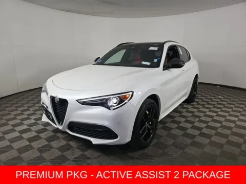 White 2021 Alfa Romeo Stelvio Ti Sport for sale in Duluth, GA