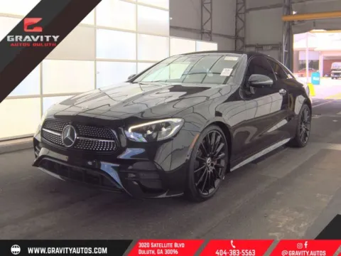Black 2021 Mercedes-Benz E-Class E 450 for sale in Duluth, GA