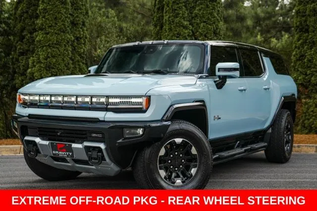 Blue 2025 GMC Hummer EV SUV 3X for sale in Duluth, GA