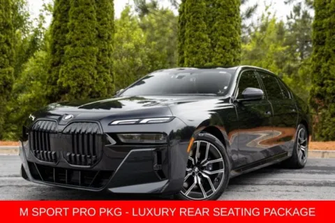 Black 2023 BMW 7 Series 740i for sale in Duluth, GA
