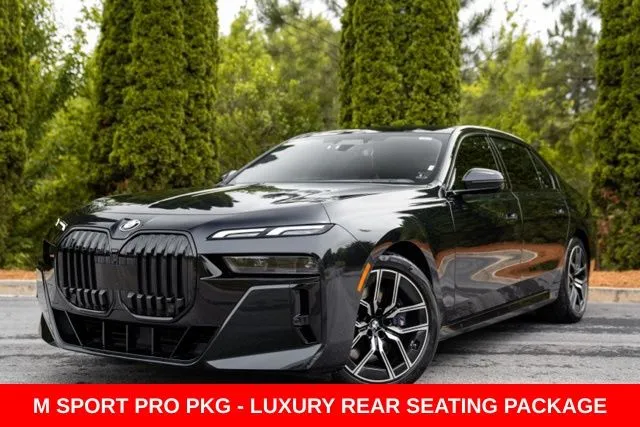Black 2023 BMW 7 Series 740i for sale in Duluth, GA