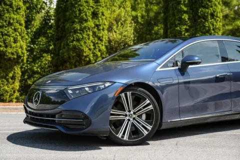 Another view of 2022 Mercedes-Benz EQS 450 for sale in Duluth, GA at Gravity Autos Duluth