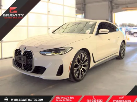 White 2023 BMW 4 Series 430i Gran Coupe for sale in Duluth, GA