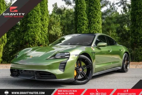 Silver 2020 Porsche Taycan Turbo S for sale in Duluth, GA