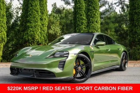Silver 2020 Porsche Taycan Turbo S for sale in Duluth, GA