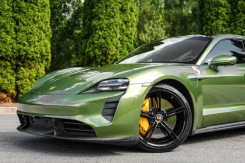 Another view of 2020 Porsche Taycan Turbo S for sale in Duluth, GA at Gravity Autos Duluth
