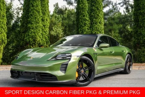 Silver 2020 Porsche Taycan Turbo S for sale in Duluth, GA