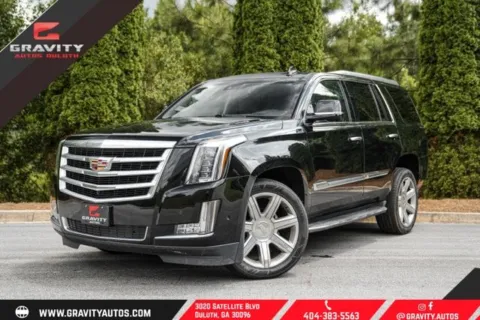 Black 2017 Cadillac Escalade Luxury for sale in Duluth, GA