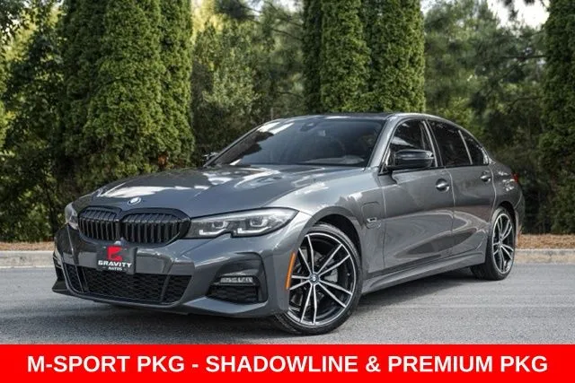 Gray 2022 BMW 3 Series 330e iPerformance for sale in Duluth, GA