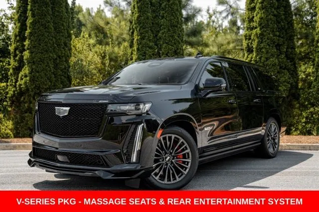 Black 2024 Cadillac Escalade ESV V-Series for sale in Duluth, GA