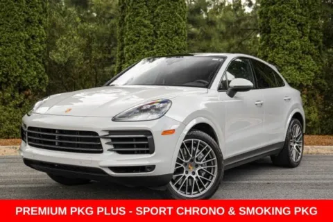 Gray 2022 Porsche Cayenne Coupe Platinum Edition for sale in Duluth, GA