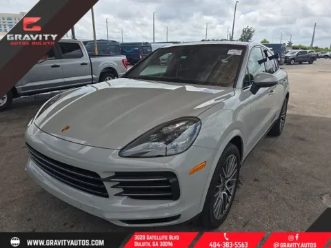 Gray 2022 Porsche Cayenne Coupe Platinum Edition for sale in Duluth, GA
