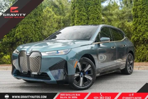 Blue 2024 BMW iX xDrive50 for sale in Duluth, GA
