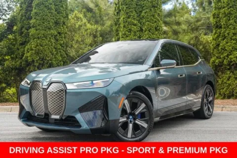 Blue 2024 BMW iX xDrive50 for sale in Duluth, GA
