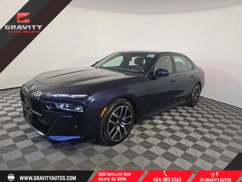 Blue 2023 BMW 7 Series 760i xDrive for sale in Duluth, GA
