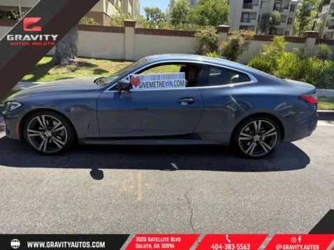 Blue 2024 BMW 4 Series 430i for sale in Duluth, GA