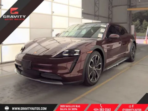 Red 2022 Porsche Taycan Cross Turismo 4 for sale in Duluth, GA