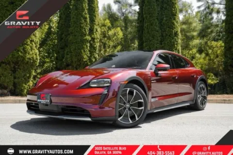 Red 2022 Porsche Taycan Cross Turismo 4 for sale in Duluth, GA
