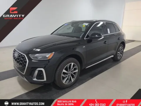 Black 2023 Audi Q5 45 S line Premium Plus for sale in Duluth, GA